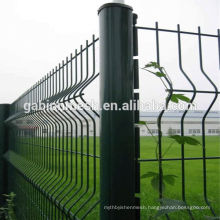 Black PVC Coated 3d 2x2 Galvanized steel Welded Wire Mesh Fence Panel